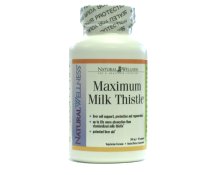 milk thistle bottle